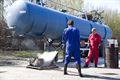 Vandaag gezien in het Brandweer-trainingscentrum