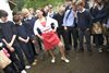Een fotosessie voor de school