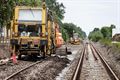 Werken aan het spoor