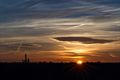 Zonsopgang van op de brandtoren