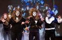 Spetterende show door afdeling 'Haarzorg'