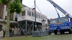 Opbouw tribunes op marktplein begonnen