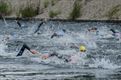 Een natte, maar mooie Triatlon dit jaar