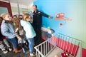 Brandweer op bezoek in basisschool Balu