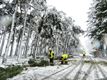 Brandweer moet uitrukken voor sneeuwval