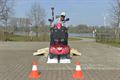 Hindernissenparcours voor de Scootmobielclub