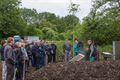 Veel volk in de volkstuintjes De Motten (2)