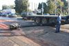 Bus vernield bij ongeval