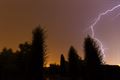 Hevig onweer geeft mooie beelden