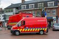 Gasalarm in Beringen-centrum