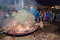 Kerstboomverbranding en nieuwjaarsduik