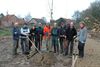 Laanbomen geplant bij oude molensite