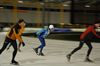 Even een nachtje schaatsen