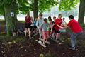 Boseindse Spelen aan de Scoutsrally