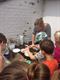 Erg leuke workshops 'Prehistorisch schilderen'