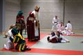 De Sint was bij de judoclub