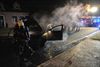Bentley uitgebrand in de Molenstraat