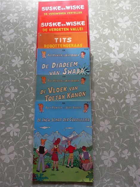 6 Verschillende Strips ( 2,50 € )