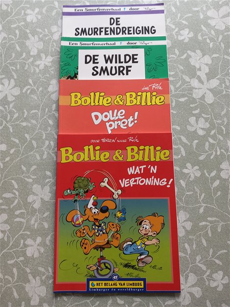 4 Nieuwe verschillende strips ( 2 €