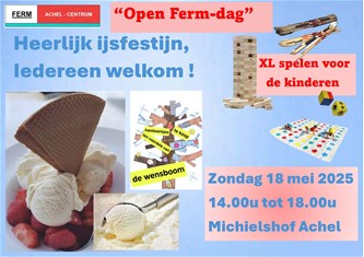IJsfestijn, open Ferm-dag Achel centrum