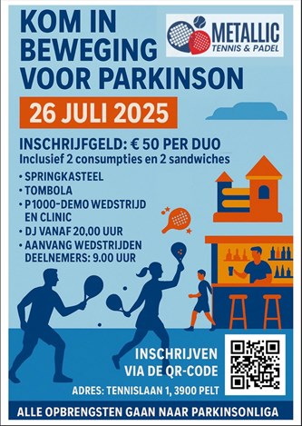 Kom in beweging voor Parkinson