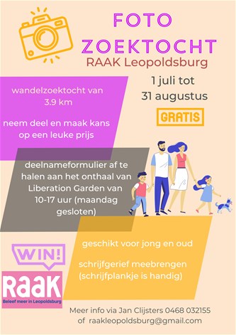 Fotozoektocht RAAK Leopoldsburg