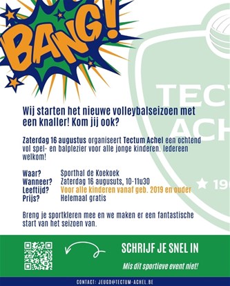 Kom volley'en