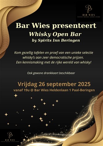 Whisky Open Bar