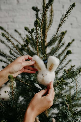 Workshop Kerstballen vilten