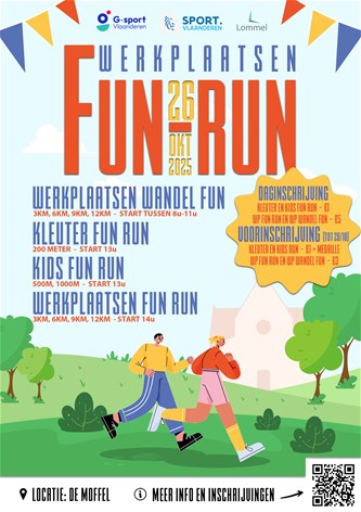 Werkplaatsen Fun Run 2025
