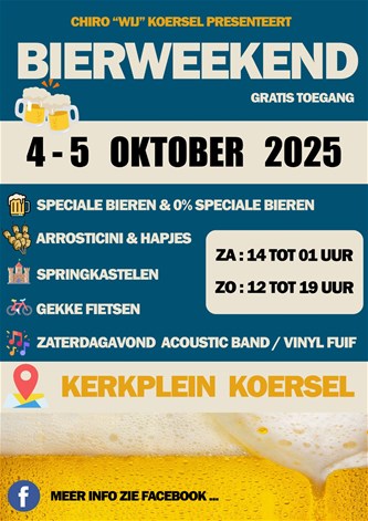 Bierweekend Chirojongens 