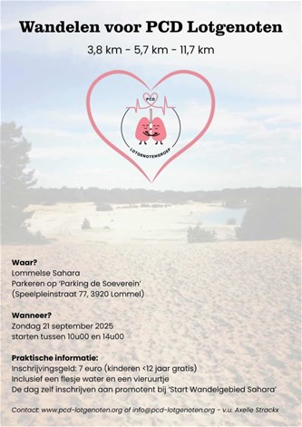 wandel mee voor PCD