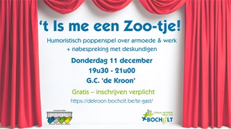 't Is me een zoo'tje