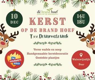 Kerstverkoop vzw de brand hoef