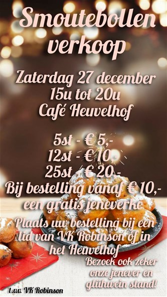 Smoutenbollenverkoop VK Robinson