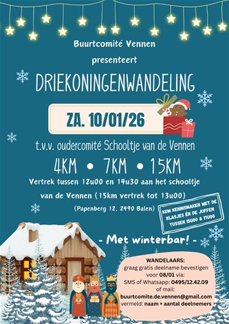 Jaarlijkse Driekoningenwandeling