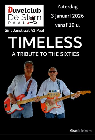Optreden Timeless. @ Duvelclub