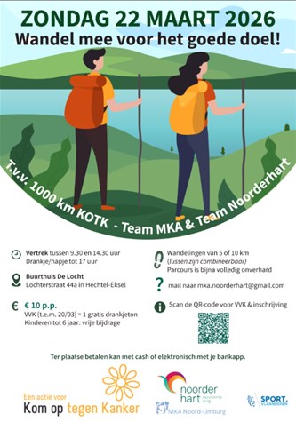Wandel mee voor het goede doel