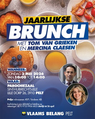Brunch met Tom Van Grieken