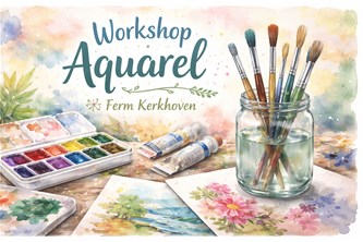 Ferm Kerkhoven - workshop aquarel