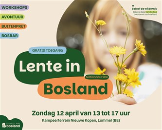 Lente in Nationaal Park Bosland