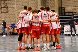 Basketbalwedstrijd BBC Croonen Lommel