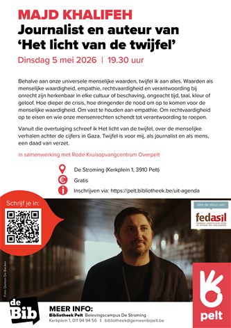 auteurslezing Majd Khalifeh (VRT)