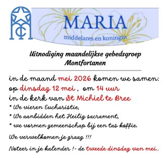 Maandelijkse ontmoeting mét zin.