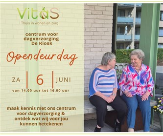Opendeurdag dagverzorging De Kiosk