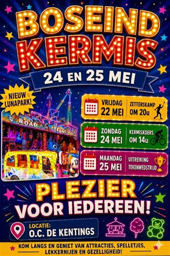 Kermiskaarten Boseind