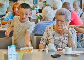 Pelle Melle Pelterkids op bezoek