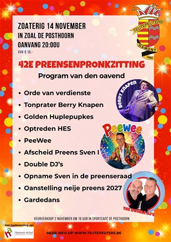 42e Prinsenpronkzitting