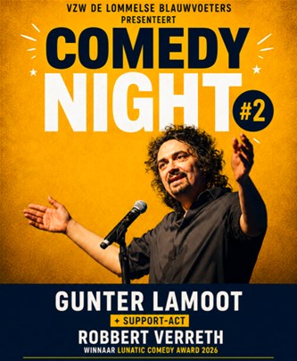 Comedy Night De Lommelse Blauwvoeters