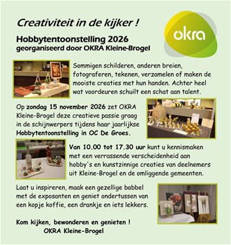 Hobbytentoonstelling OKRA  Kleine-Brogel